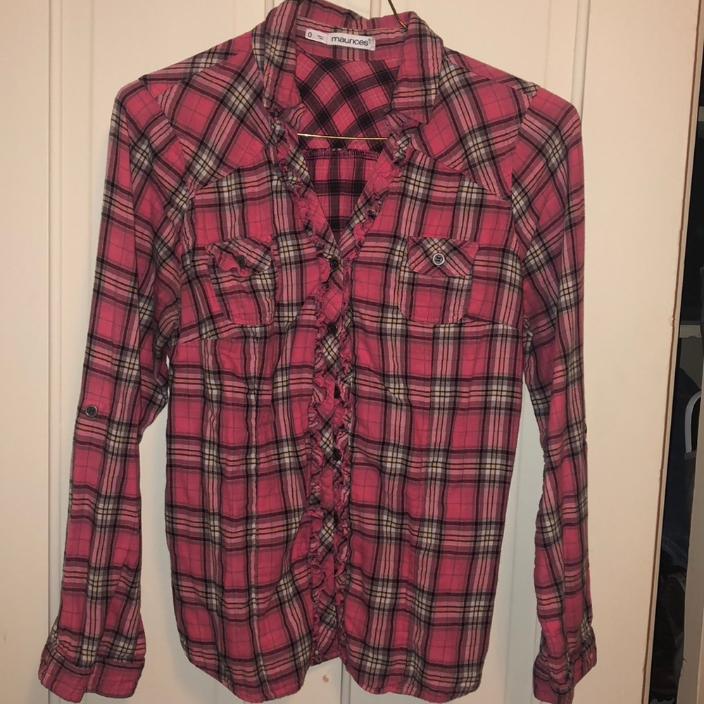 Maurice’s Pink Flannel